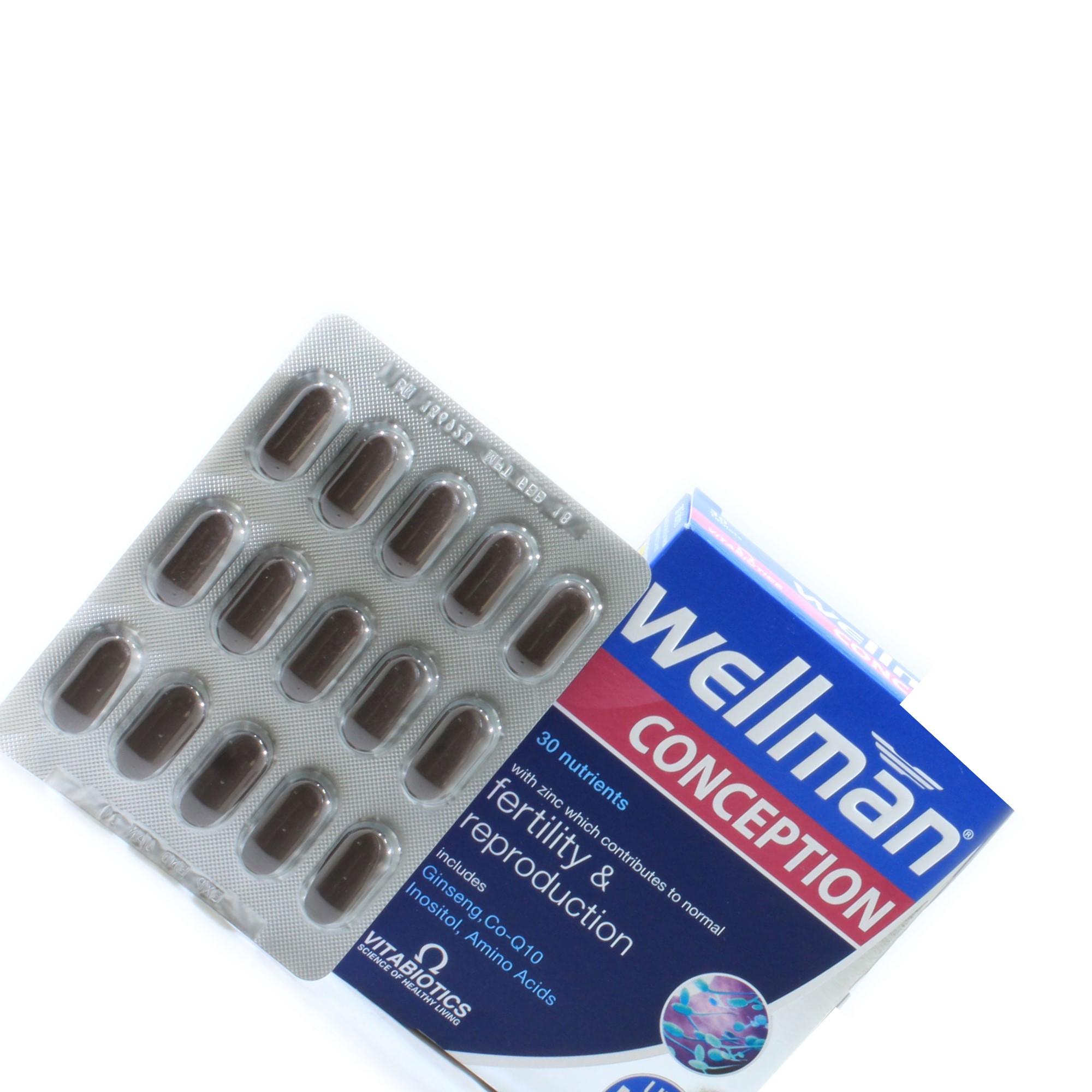 ول من کانسپشن ویتابیوتیکس 30عدد - Wellman Conception Vitabiotics